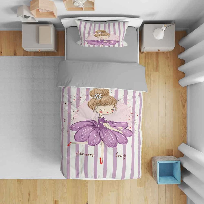 سرویس روتختی نوپه هوم مدل فرشته T5936 یک نفره 5 تکه