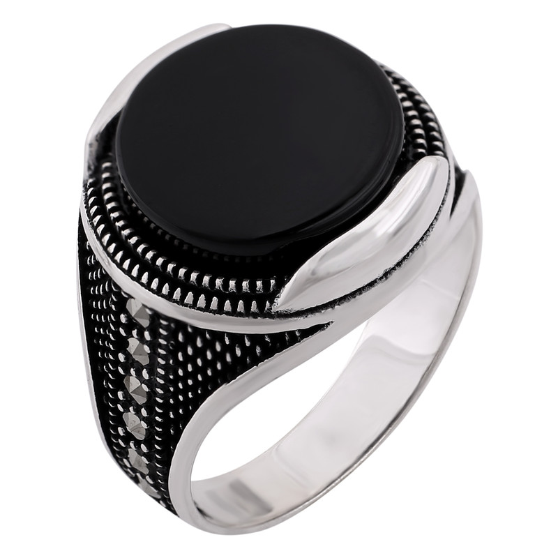 انگشتر نقره مردانه کد R3216