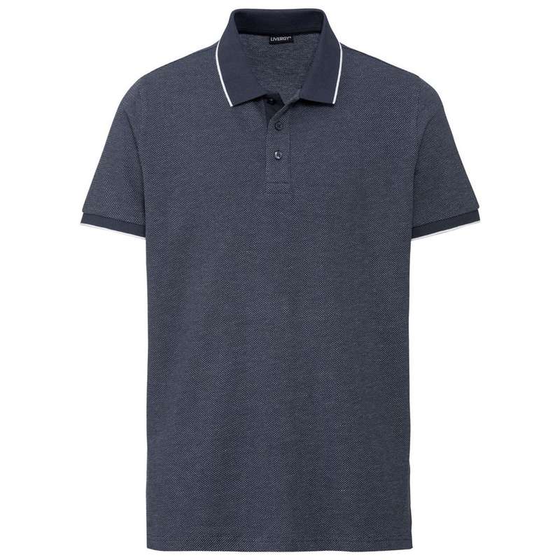 پولوشرت آستین کوتاه مردانه لیورجی مدل جودون کد UP-2021 رنگ سرمه ای