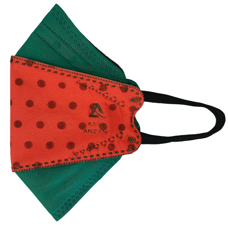 ماسک تنفسی انزانی مدل سه بعدی یلدا بسته 20 عددی