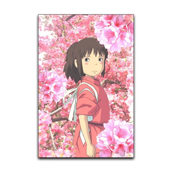 تابلو شاسی گوفی مدل انیمه شهر اشباح فانتزی شکوفه گیلاس Spirited Away Anime کد SAKURA12