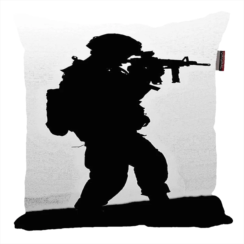 کوسن ناریکو مدل روز سرباز مبارک طرح چیریکی کد 06135