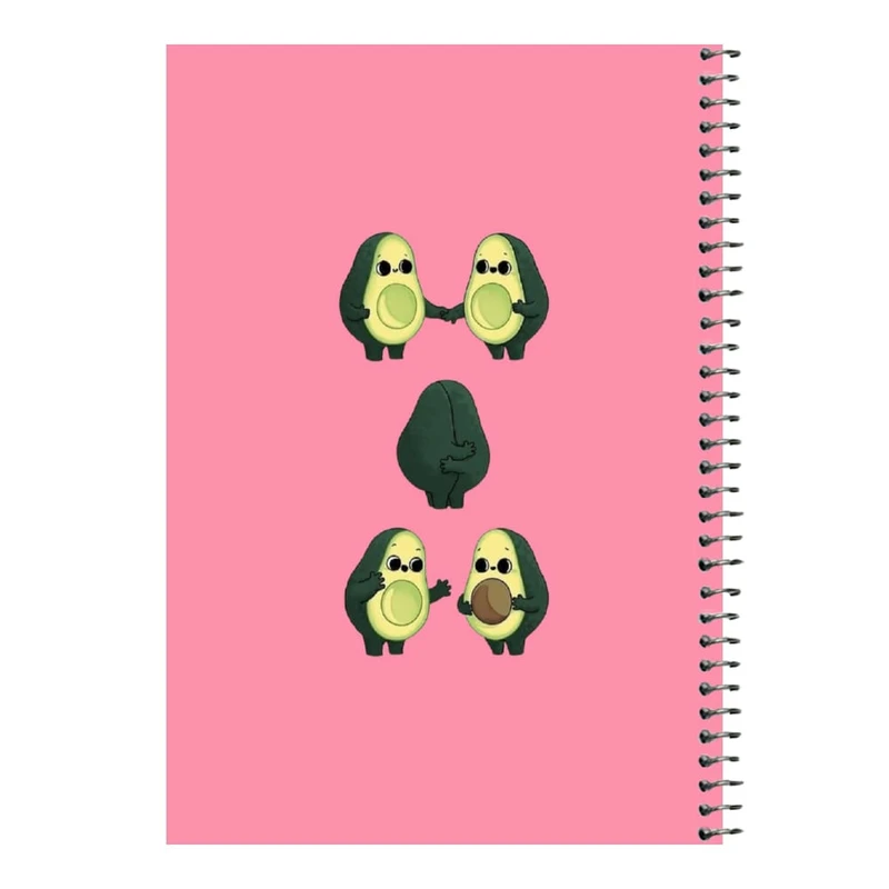 دفتر مشق 80 برگ اس جی مدل آووکادو   