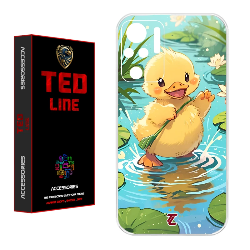 کاور تدلاین طرح اردک کد 1185 مناسب برای گوشی موبایل شیائومی Redmi Note 10 4G / Note 10S / Poco M5S