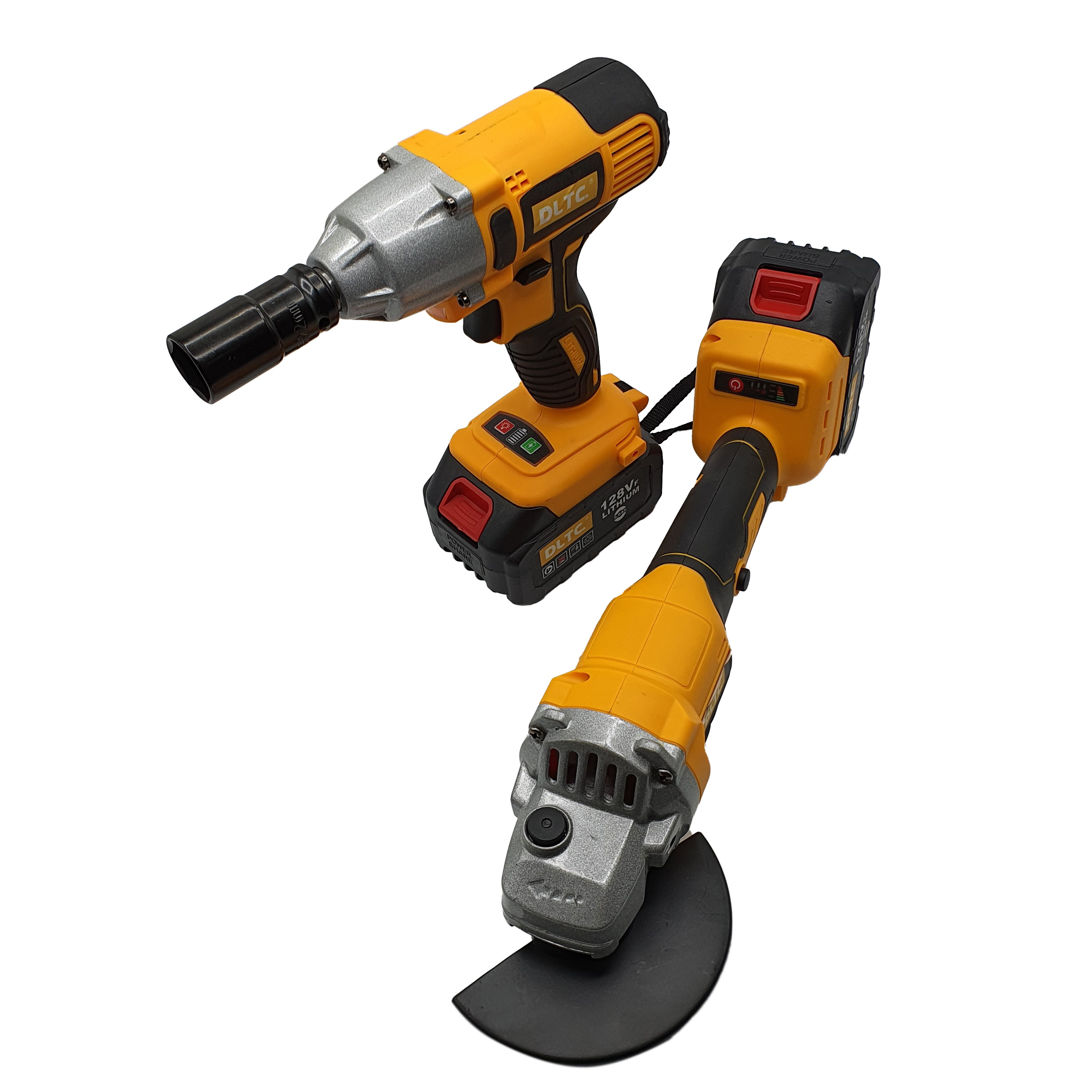 مینی فرز و بکس شارژی دی ال تی سی مدل LD026 مجموعه دو عددی