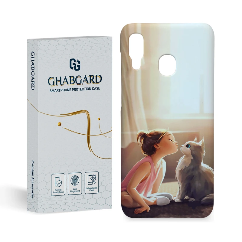 کاور قاب گارد مدل دخترانه مناسب برای گوشی موبایل سامسونگ Galaxy a30 /a20