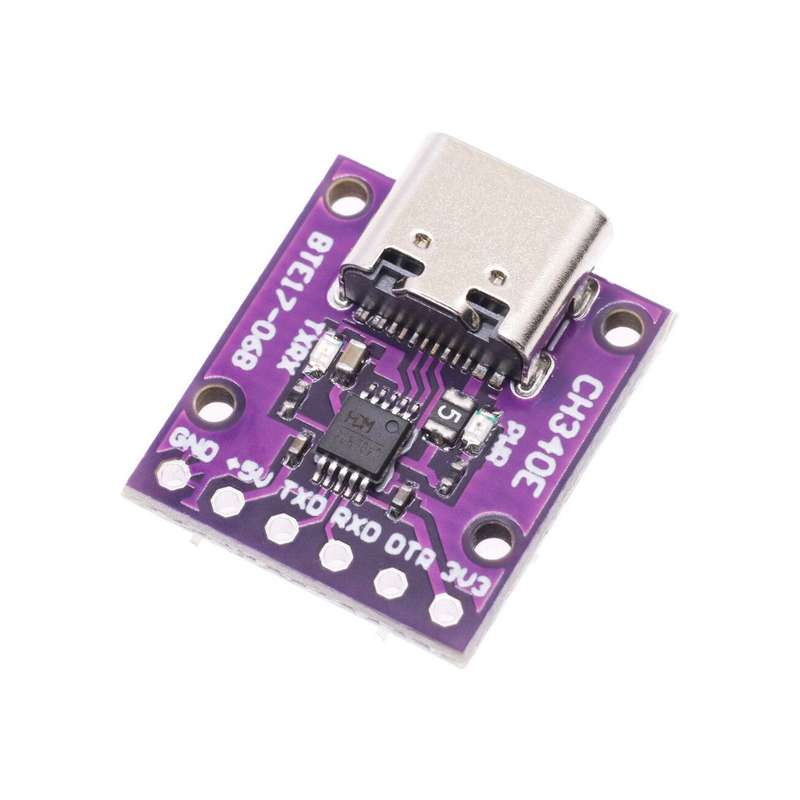 ماژول مبدل USB به سریال مدل CH340E ماژول مبدل USB به سریال مدل CH340E