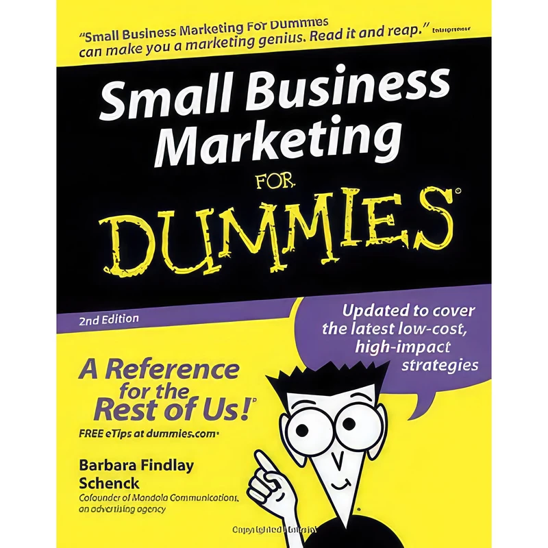 کتاب Small Business Marketing For Dummies اثر Barbara Findlay Schenck انتشارات For Dummies
