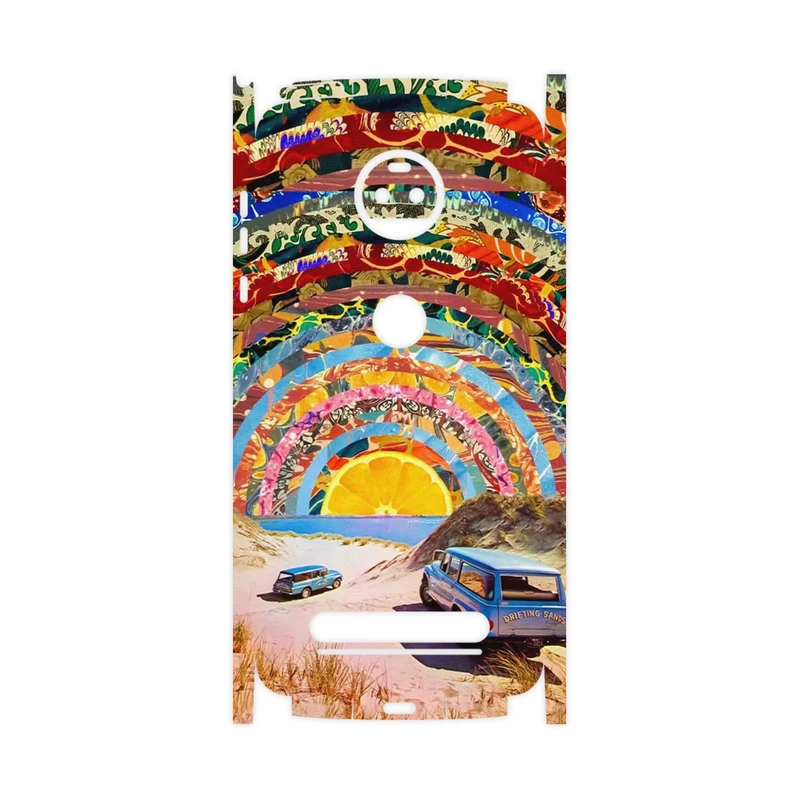 برچسب پوششی ماهوت مدل Collage of Orange Sky-FullSkin مناسب برای گوشی موبایل موتورولا Moto Z2 Force