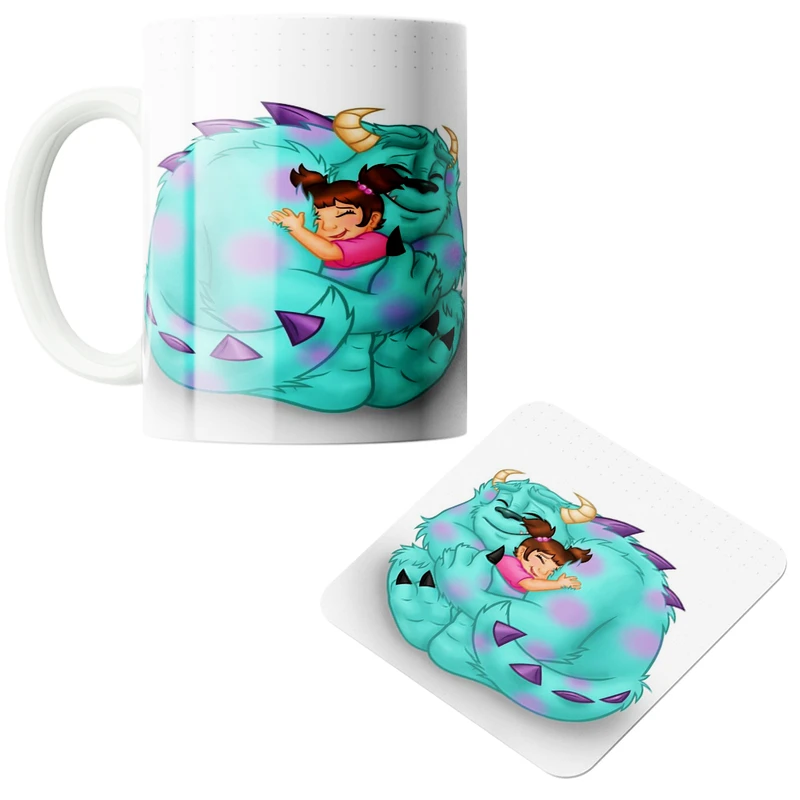 ماگ پاد آفرین مدل سالیوان کد z74 به همراه زیر لیوانی