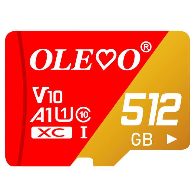 کارت حافظه MicroSDXC اولِوو مدل A1 eco کلاس 10 استاندارد UHS-I U1 ورژن 10 سرعت 45MBps ظرفیت 512 گیگابایت