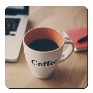  زیر لیوانی طرح فنجان قهوه کد nzl293