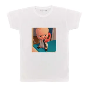 تی شرت بچگانه پرمانه طرح بچه رئیس کد pmt.4185