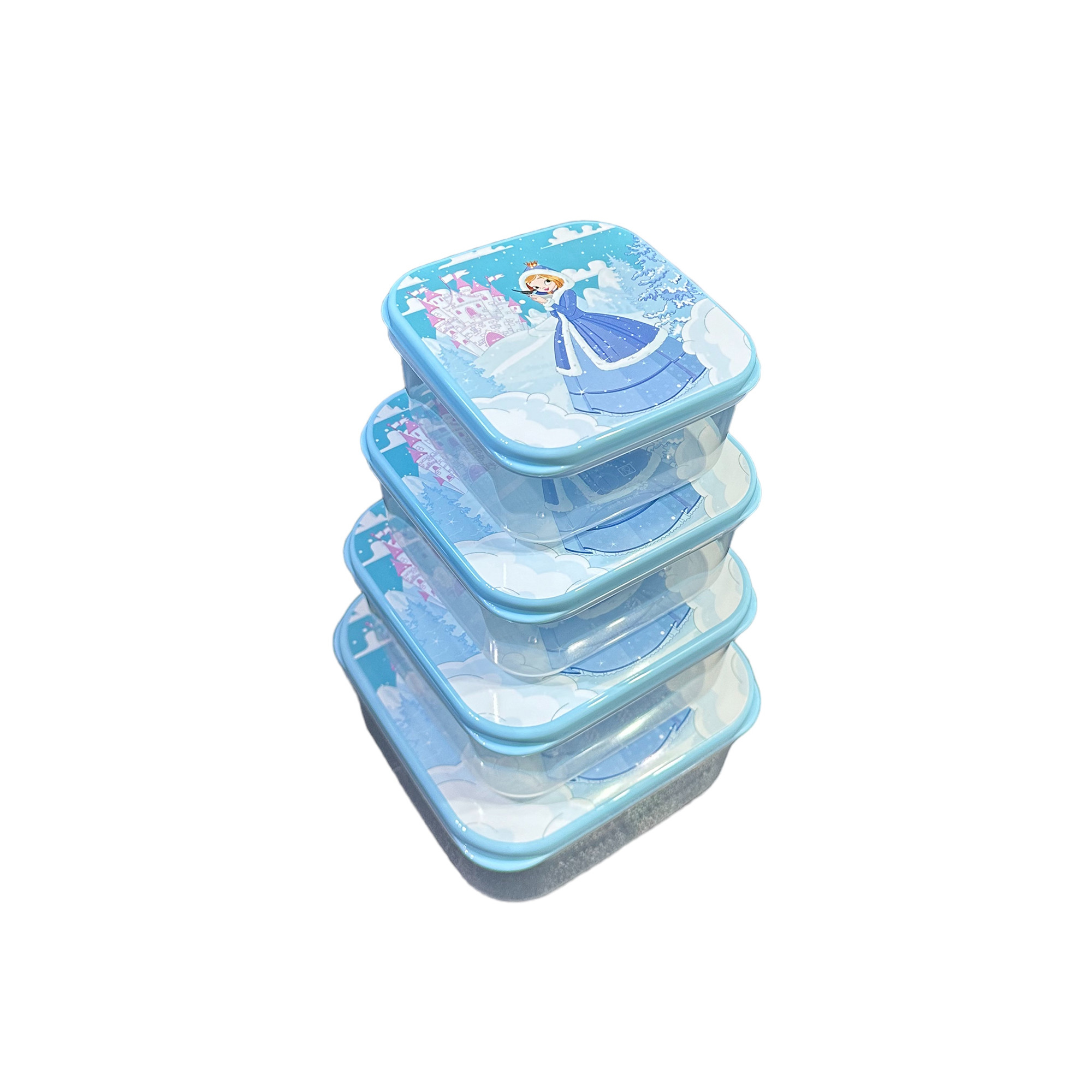 ظرف نگهدارنده هوبی لایف مدل Funbox کد 020979 بسته 4 عددی