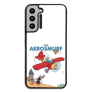 AKAM AMC-WSGS22P-SMURFS-23 Cover For Samsung Galaxy S22 Plus
