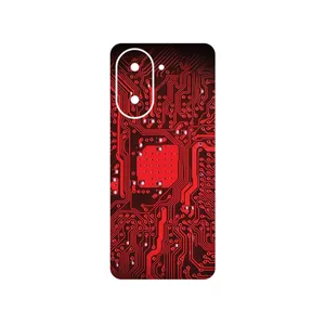 MAHOOT Red_Printed_Circuit_Board Cover Sticker for Xiaomi Poco C71