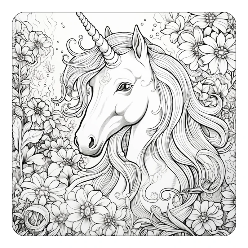 مگنت کاکتی طرح اسب تک شاخ و یونیکورن مدل mp30404