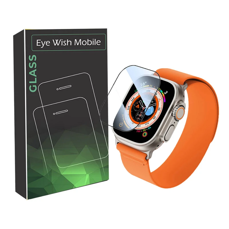 محافظ صفحه نمایش آی ویش مدل pmma مناسب برای ساعت هوشمند اپل واچ سری Ultra / Ultra 2 49mm