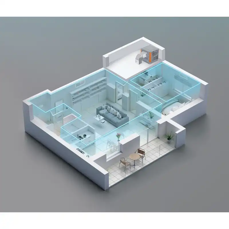 کولر آبی نیرو تهویه البرز مدل 8 هزار BLDC