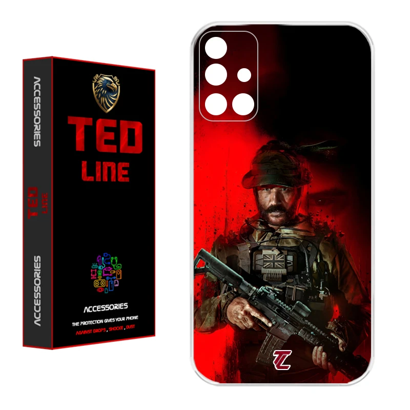 کاور تدلاین طرح کاپیتان پرایس کد 1200 مناسب برای گوشی موبایل سامسونگ Galaxy A71