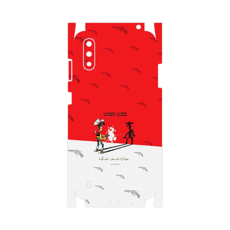 برچسب پوششی ماهوت مدل Lucky Luke-FullSkin مناسب برای گوشی موبایل سامسونگ Galaxy A01