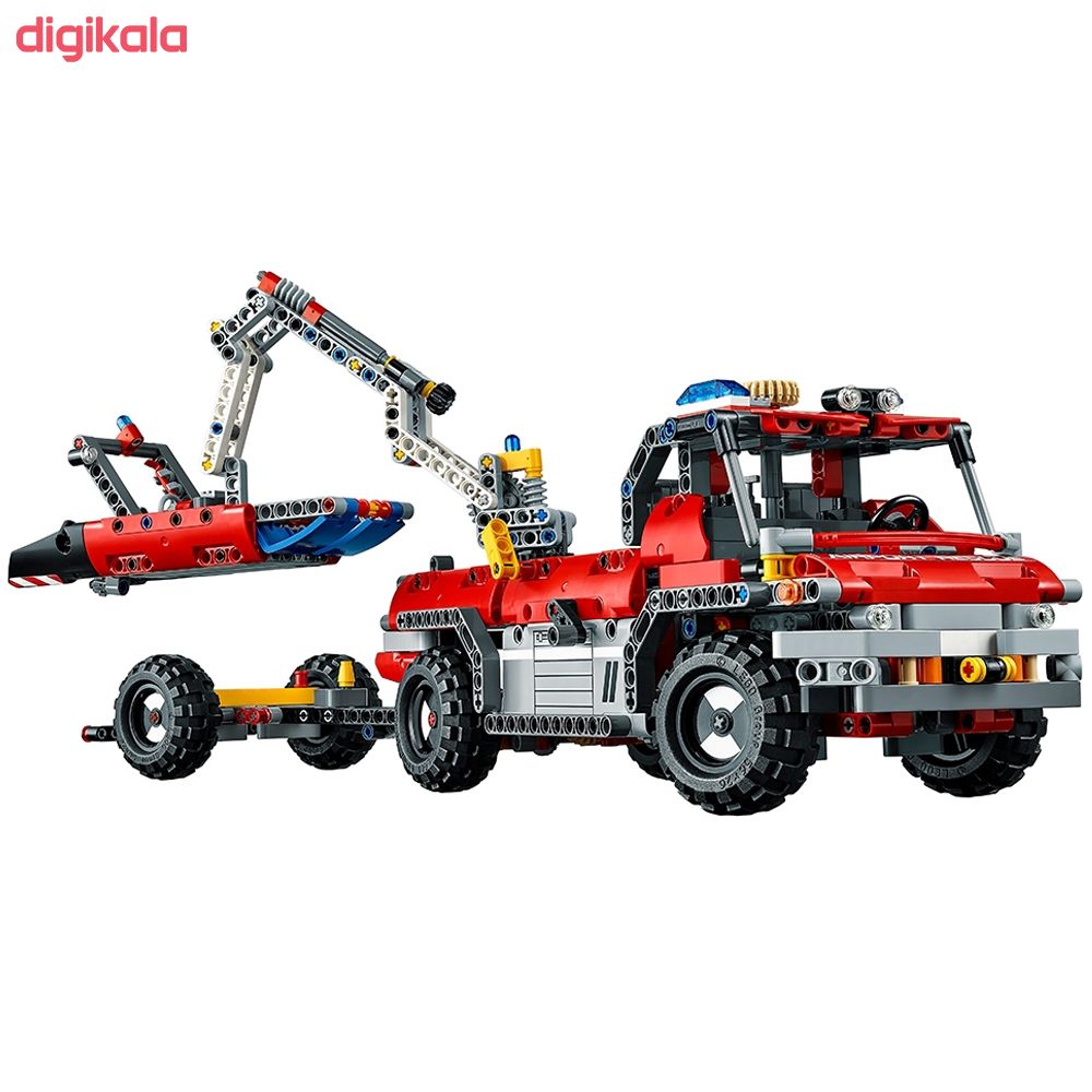 لگو سری Technic مدل Airport Rescue Vehicle 42068 main 1 4