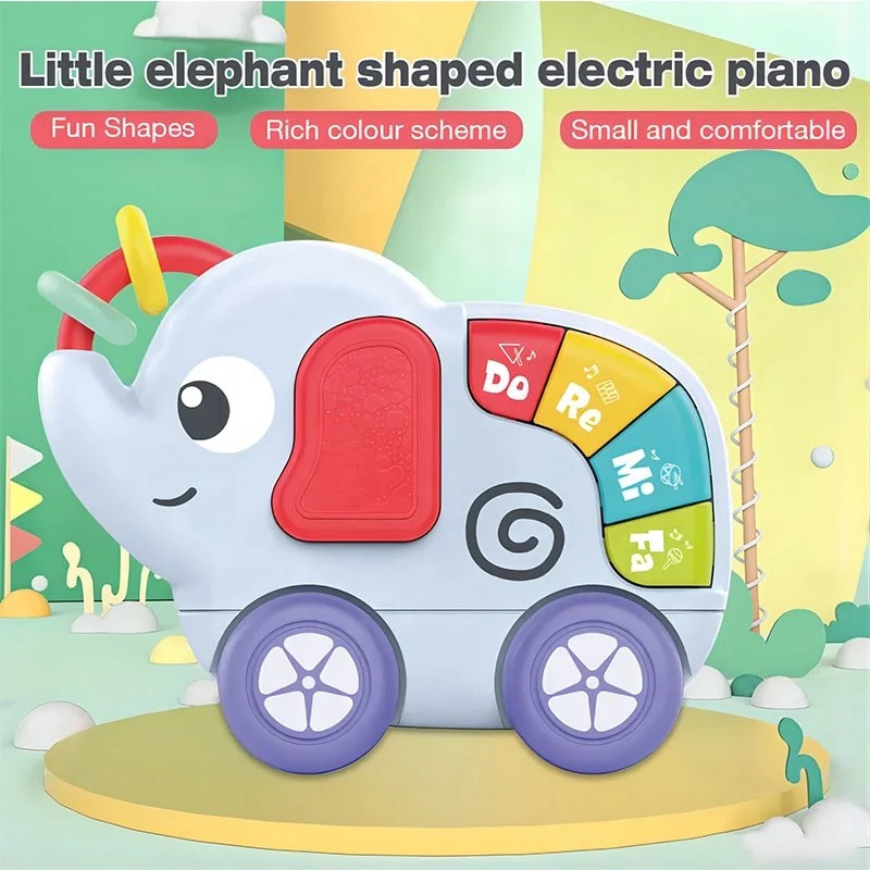 بازی آموزشی موزیکال هانگر مدل فیل 546