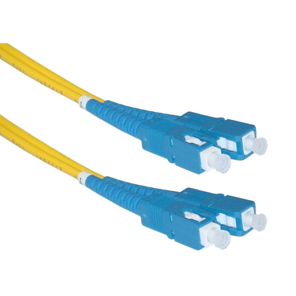 پچ کورد فیبر نوری مدل SC-SC DX SM بسته پنج عددی