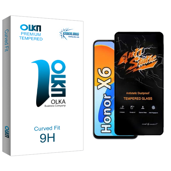 محافظ صفحه نمایش کولینگ مدل Olka Antistatic مناسب برای گوشی موبایل آنر X6