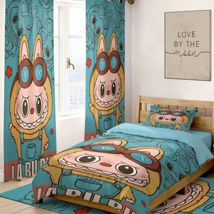 سرویس خواب یک نفره 4 تکه مدل لبوبو کد ۲۱۸۱