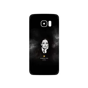 MAHOOT Angelina Jolie Cover Sticker for Samsung Galaxy S7 Edge
