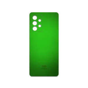 MAHOOT Metallic-Green Cover Sticker for Samsung Galaxy A53 5G
