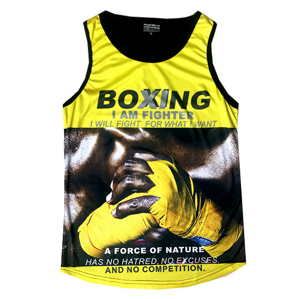 تاپ ورزشی مردانه مدل boxing کد 262
