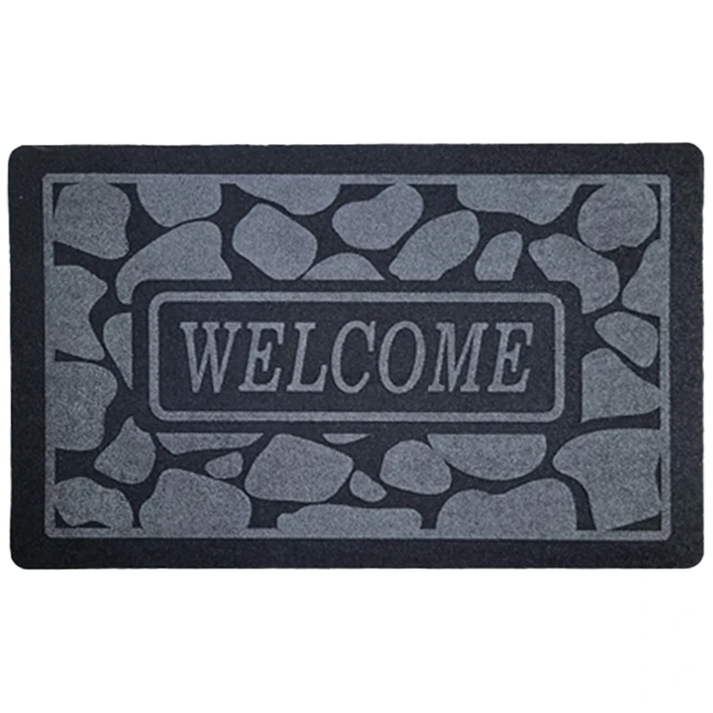 پادری مدل برجسته  Welcome کد 1806 سایز 75x45 سانتی متر