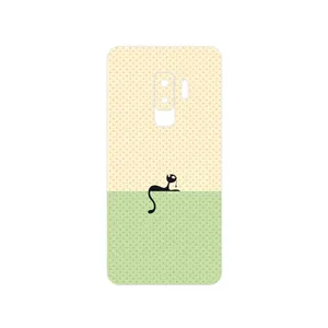 MAHOOT Minimal Internet Cat Icon Cover Sticker for Samsung Galaxy S9 Plus