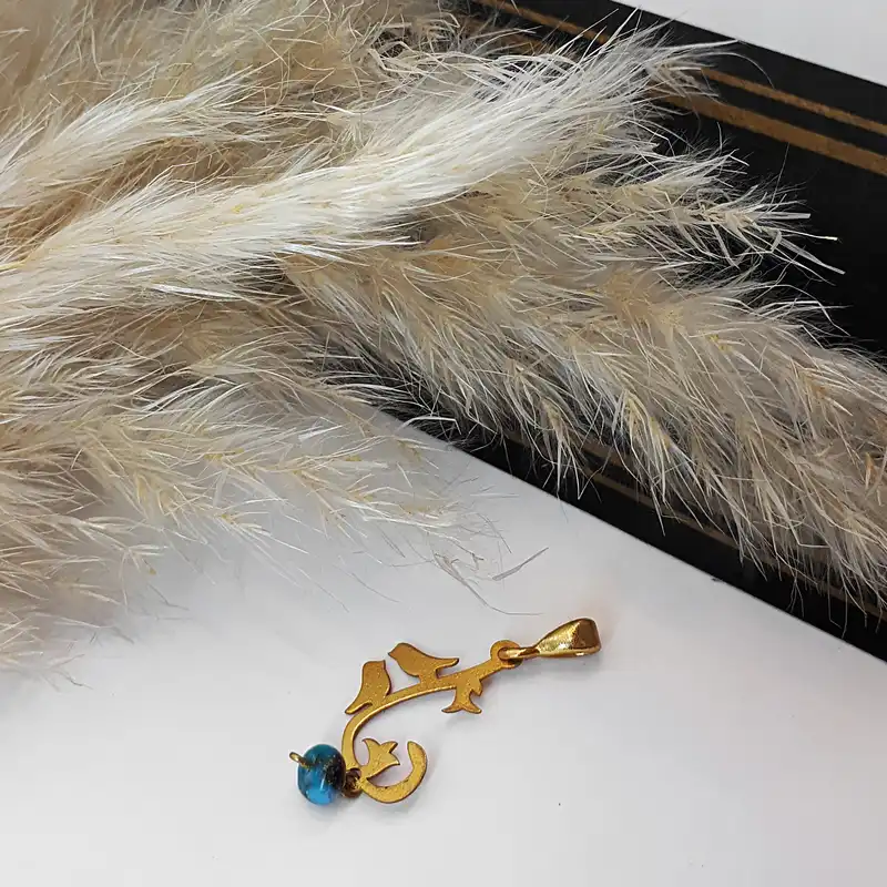 آویز گردنبند نقره زنانه مدل zock-100226