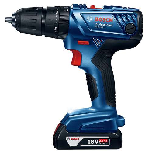 دریل چکشی شارژی بوش مدل GSB180-LI Professional