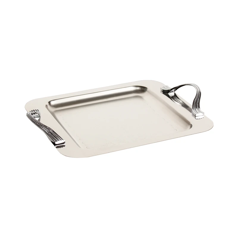 سینی دسته دار اشپیل مدل 677 سایز 26×26 سانتی متر