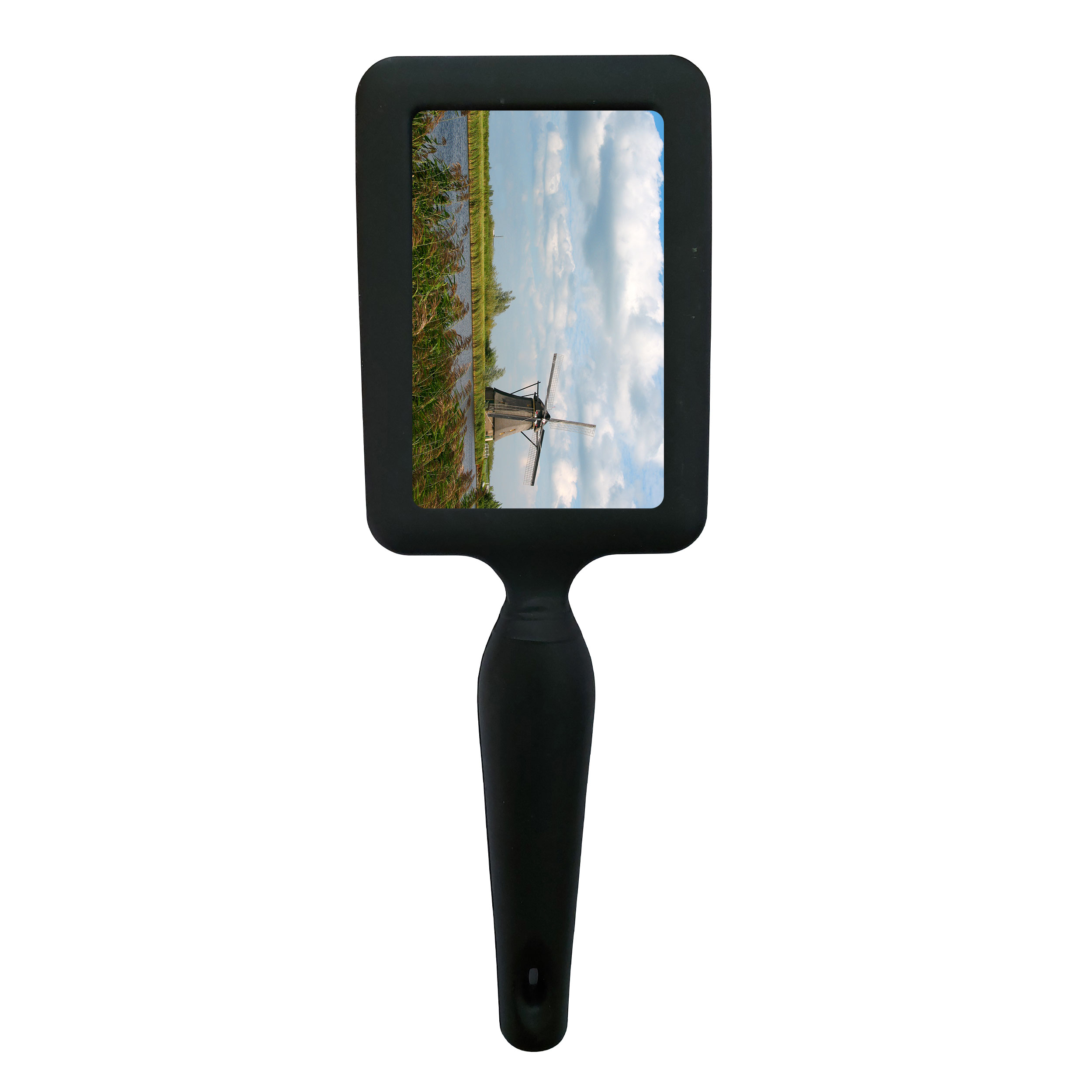 برس مو طرح آسیاب بادی و رودخانه و مزرعه مدل B1505