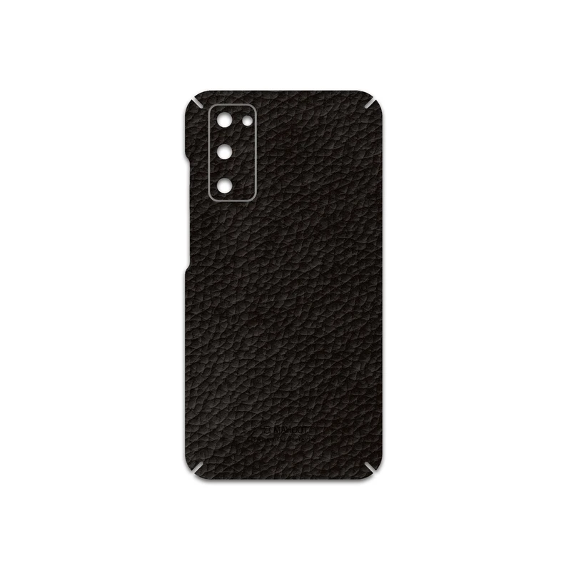برچسب پوششی ماهوت مدل Dark-Brown-Leather مناسب برای گوشی موبایل سامسونگ Galaxy S20 FE