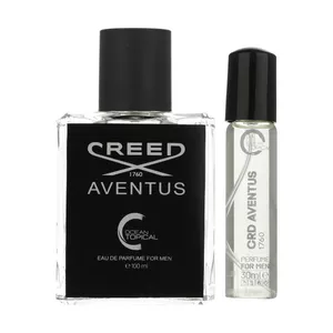 ادو پرفیوم مردانه اسکلاره مدل creed aventus حجم 105 میلی لیتر به همراه عطر جیبی مردانه اسکلاره مدل creed aventus حجم 30 میلی لیتر