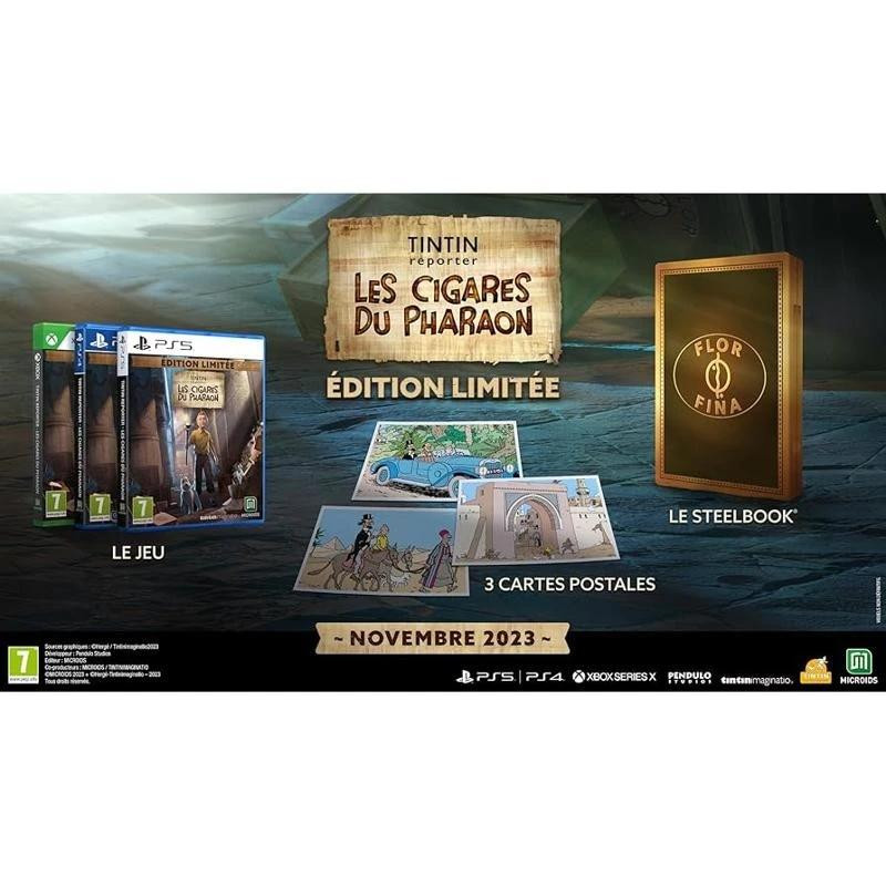 بازی Tintin Reporter Cigars of the Pharaoh نسخه Limited Edition مخصوص PS4