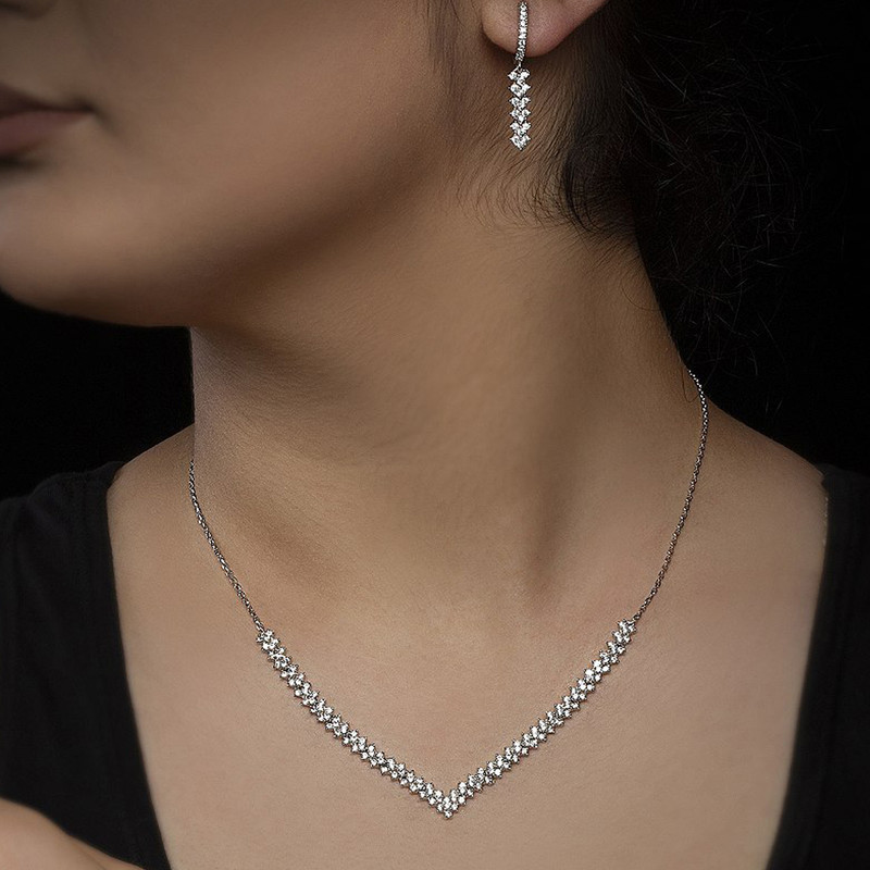 نیم ست نقره زنانه جی تی ای مدل جی نایس نیم ست نقره زنانه جی تی ای مدل جی نایس