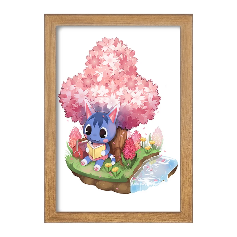 تابلو خندالو مدل بازی انیمال کراسینگ (Animal Crossing) کد 32672