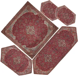 ست 5 تکه رومیزی ترمه مدل شاه عباسی کد Z88