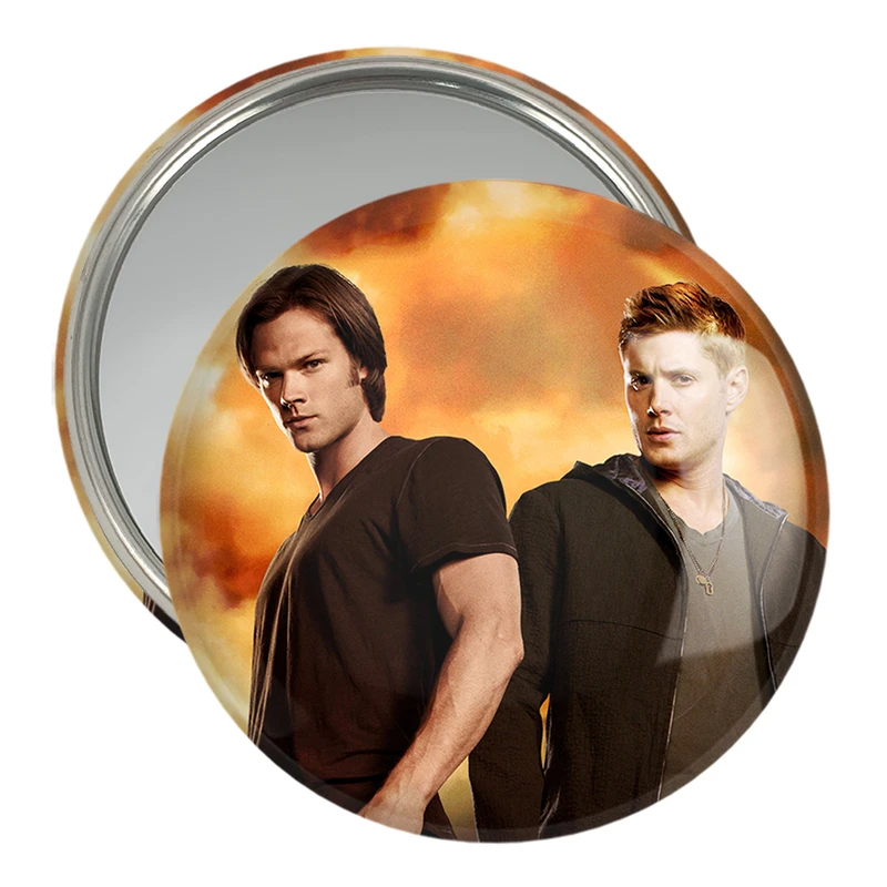 آینه جیبی خندالو مدل سم و دین وینچستر سریال سوپرنچرال Supernatural کد 24512