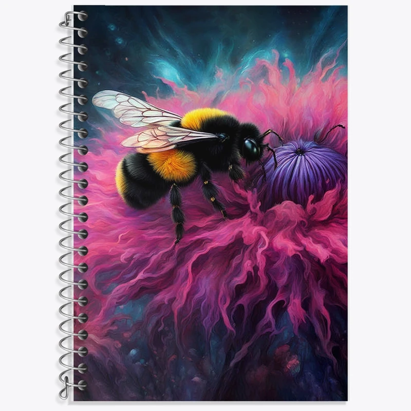 دفتر لغت 50 برگ خندالو طرح زنبور کد F2759