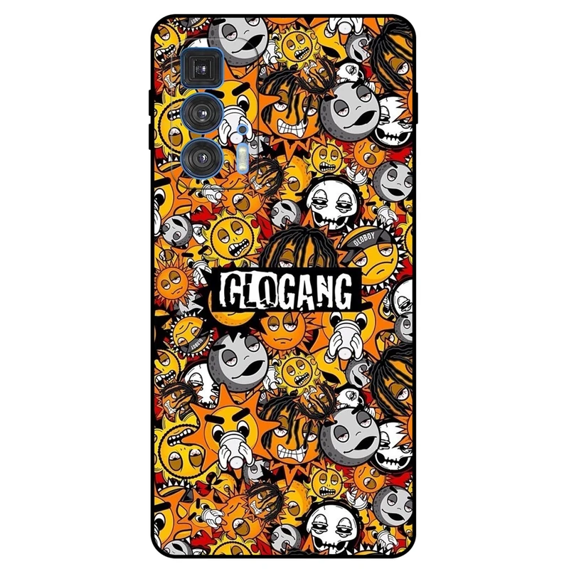 کاور مگافون طرح شکلک مدل 8243 مناسب برای گوشی موبایل موتورولا Moto Edge 20 Pro