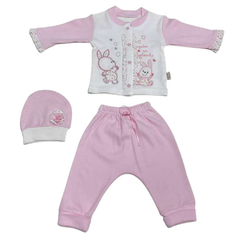 ست 3 تکه لباس نوزادی مدل 2022