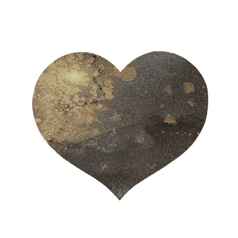پادری مدل قلب طرح سنگ کد 8944 سایز 90x90 سانتی متر رنگ: چند رن